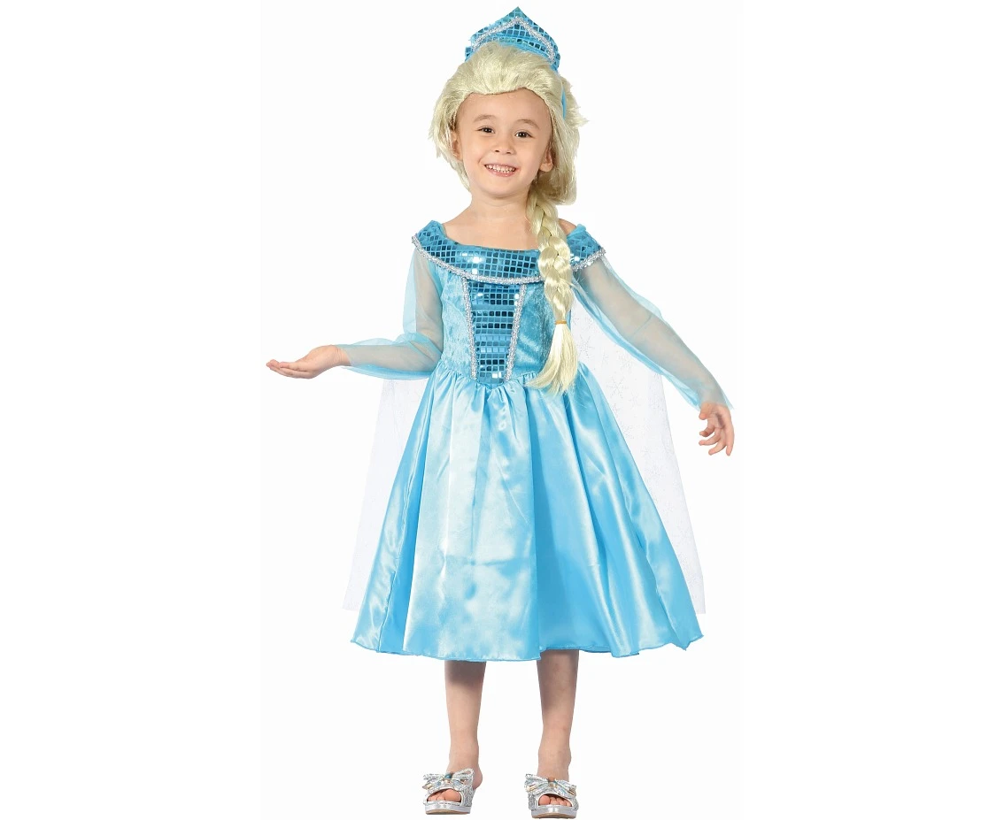 Role play-set for child Blue Princess (dress, hairband), size 92/104 cm